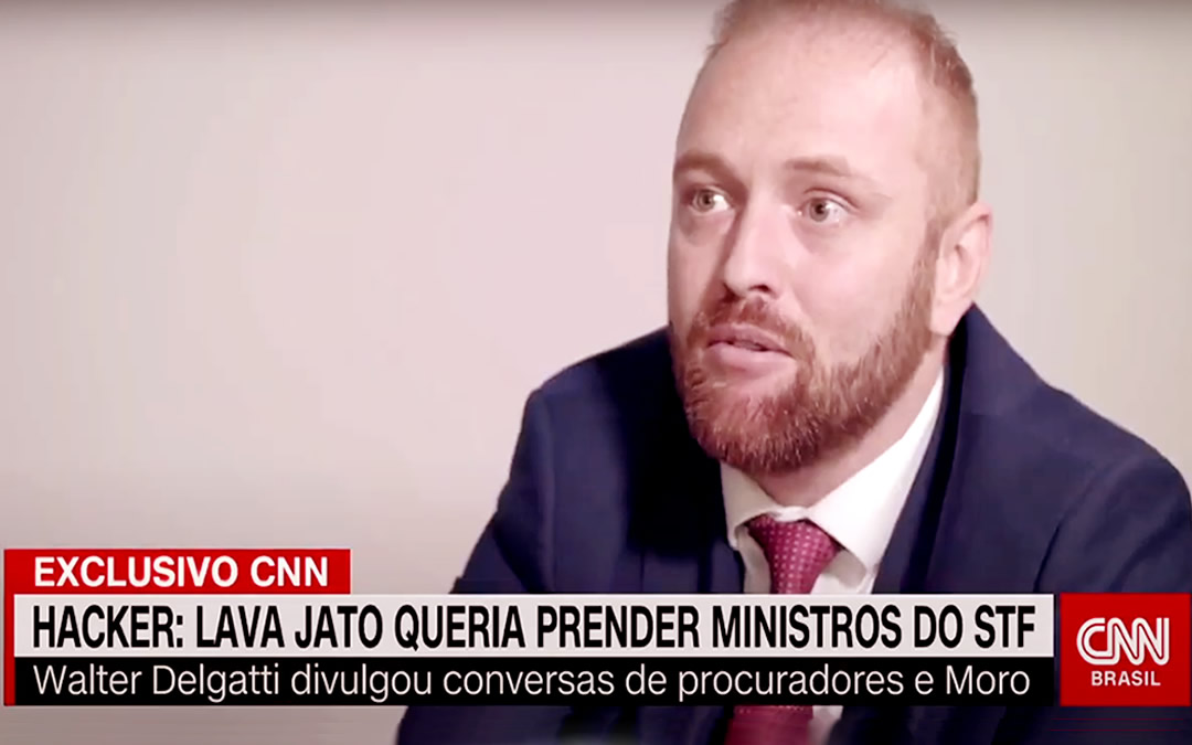 Em entrevista à CNN Brasil, hacker diz que Lula era o “foco” de Moro e Dallagnol