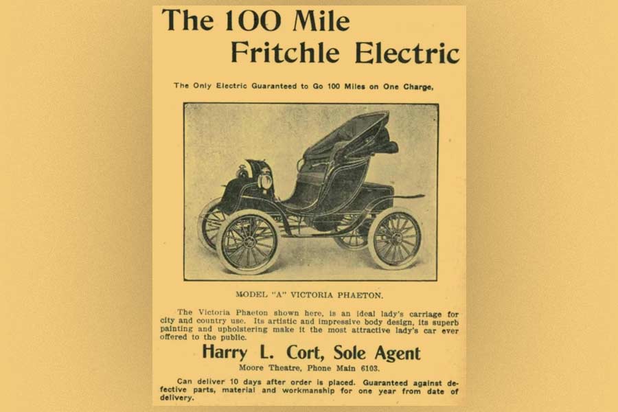 Em 1900, elétricos eram 38% dos veículos vendidos; o que deu errado?