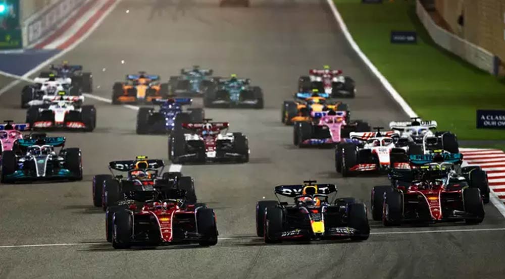 Ferrari e Leclerc vencem no GP do Bahrein e RBR vive duplo desastre
