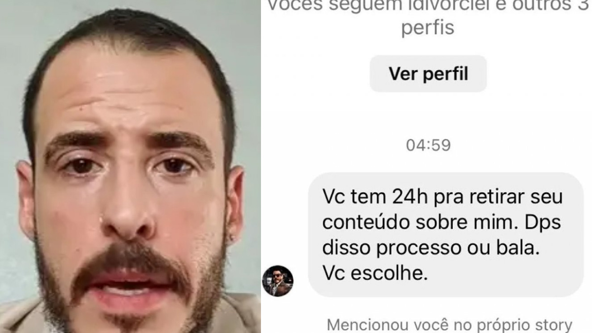 Thiago Schutz vira réu por ameaça a mulheres