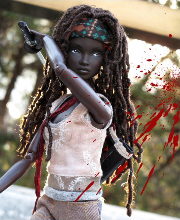 Michonne vira boneca