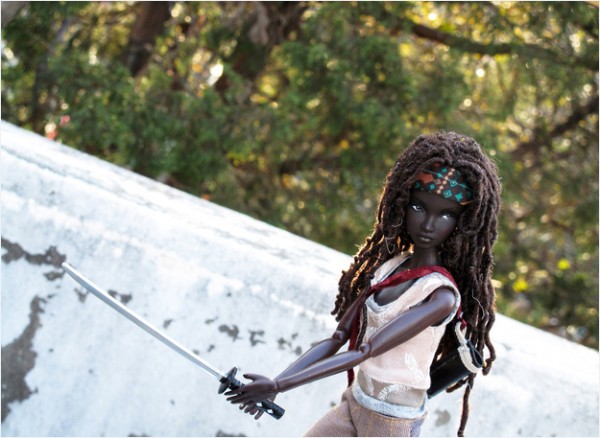 Michonne vira boneca