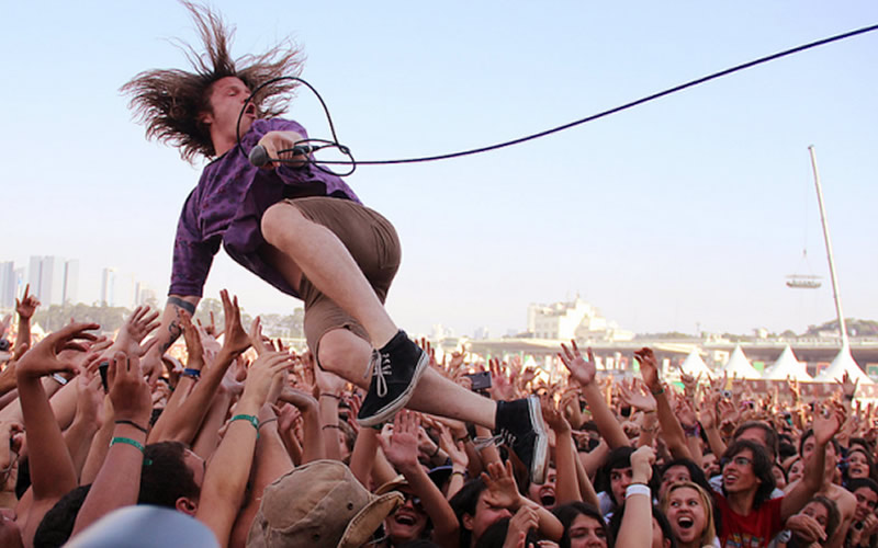 Os maiores festivais de rock do mundo