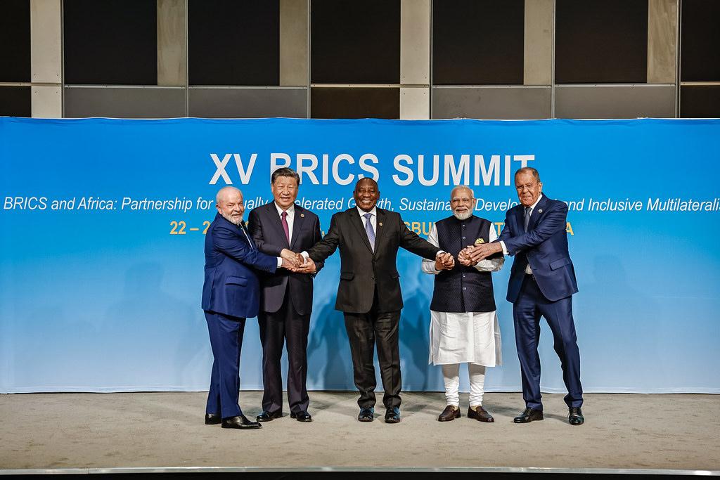 BRICS têm expansão histórica de seis novos países a partir de 2024